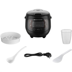 Мультиварка REDMOND RMC-03, 350 Вт, 2 л, 9 программ, керамическое покрытие, чёрная - фото 51404678