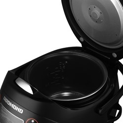 Мультиварка REDMOND RMC-03, 350 Вт, 2 л, 9 программ, керамическое покрытие, чёрная - фото 51404679