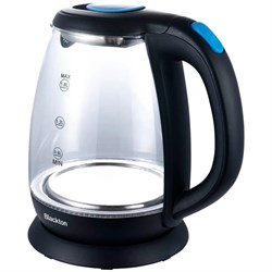 Чайник электрический Blackton Bt KT1824G, 1.8 л, 1500 Вт, чёрный - фото 51404777