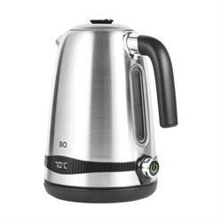 Чайник электрический BQ KT1724SW, 1.7 л, 2200 Вт, серебристый - фото 51404824