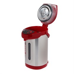 Термопот Sakura SA-345RS, 4.2 л, 750 Вт, 3 способа подачи воды, серо-красный - фото 51404968