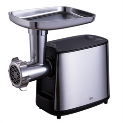 Мясорубка BQ MG1000, 2100 Вт, реверс, насадка для колбас и кеббе, чёрная - фото 51405049