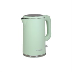 Чайник электрический Oursson EK1731W/PM, пластик, колба металл, 1.7 л, 2200 Вт, зелёный - фото 51405181