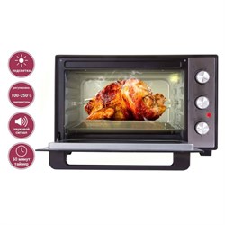 Мини-печь Pioneer MO5020G, 1600 Вт, 6 режимов, 38 л, цвет серебристый - фото 51405536