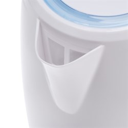 Чайник электрический ENERGY E-211, пластик, 1.8 л, 2200 Вт, бело-голубой - фото 51405843