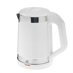 Чайник электрический Irit IR-1366, металл, 1.8 л, 1500 Вт, бело-серебристый - фото 51406044