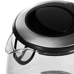 Чайник электрический Centek CT-0015, стекло, 2 л, 2200 Вт, чёрный - фото 51406426