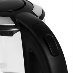 Чайник электрический Centek CT-0015, стекло, 2 л, 2200 Вт, чёрный - фото 51406427