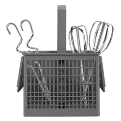 Миксер MAUNFELD MF-321R, ручной, 300 Вт, 5 скоростей, 4 насадки, красный - фото 51406519