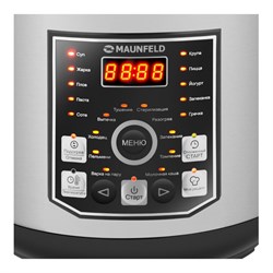Мультиварка MAUNFELD MPMC-1624S, 860 Вт, 5 л, 21 программа, антипригарное покрытие, серо-чёрная   93 - фото 51406586