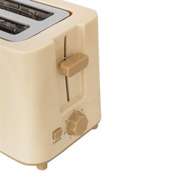 Тостер econ ECO-250TS vanilla, 700 Вт, 7 режимов, 2 тоста, ванильный - фото 51406669
