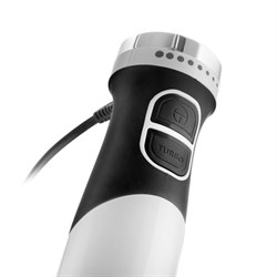 Блендер погружной BRAYER 1242BR, 800 Вт, , нержавеющие лезвия, 2 скорости, 2 насадки, белый - фото 51406714