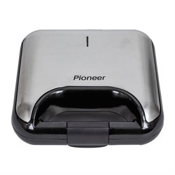 Прибор для выпечки Pioneer SM301D, орешница, вафельница, сэндвичница, 850 Вт, серебристый - фото 51407051