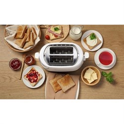 Тостер Gorenje T850WE, 720 Вт, 7 режимов, 2 тоста, белый - фото 51407621