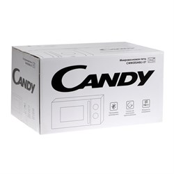 Микроволновая печь Candy  CMW20SMBLI-07, 700 Вт, 20 л, 6 режимов, чёрная - фото 51408228