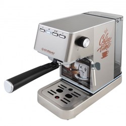 Кофеварка Endever Costa-1075, рожковая, 1450 Вт, 1.4 л, серая - фото 51408367