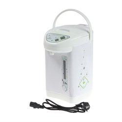 Термопот Волжанка ТМП-002, 750 Вт, 3.8 л, белый, рисунок "Ромбы" - фото 51408713