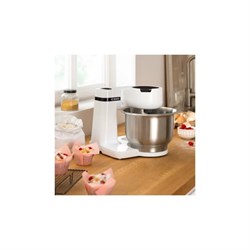 Кухонная машина Bosch MUMS2EW00, 700 Вт, 3.8 л, 4 скорости, 2 насадки, белая - фото 51408798