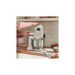 Кухонная машина Bosch MUMS2EW00, 700 Вт, 3.8 л, 4 скорости, 2 насадки, белая - фото 51408800