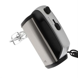 Миксер Irit IR-5440, ручной, 400 Вт, 2 насадки, 5 скоростей, чёрно-серебристый - фото 51408895