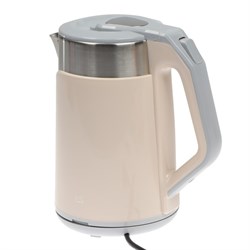Чайник электрический Irit IR-1364, металл, 1.8 л, 1500 Вт, бежевый - фото 51408949
