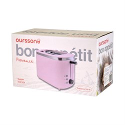Тостер Oursson TO2104/BL, 750 Вт, 7 режимов, 2 тоста, цвет чёрный - фото 51409130