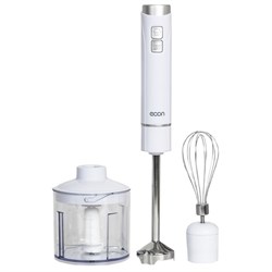 Блендер ECO-315HB, погружной, 800 Вт, 500 мл, цвет белый - фото 51409428