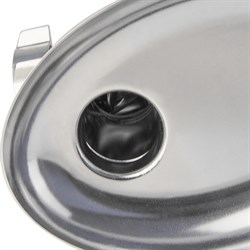 Мясорубка Galaxy GL 2400, 1200 Вт, 1.3 кг/мин, 2 насадки, реверс, серебристая - фото 51409469