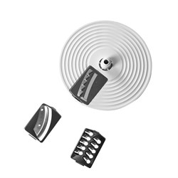 Кухонный комбайн Galaxy GL 2309, 1000 Вт, 1.5 л, 2 скорости, белый - фото 51409511