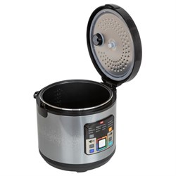 Мультиварка jvc JK-MC508, 860 Вт, 5 л, 11 программ, антипригарное покрытие, серебристый с чёрным   9 - фото 51409563