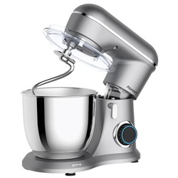 Миксер планетарный Pioneer MX329, 1300 Вт, 4.5 л, 10 скоростей, серебристый - фото 51409741