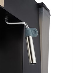 Кофеварка Polaris PCM 1527E, рожковая, 850 Вт, капучинатор, чёрная - фото 51410162