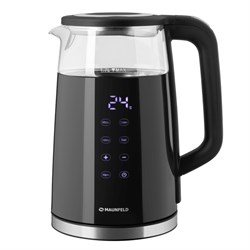 Чайник MAUNFELD MGK-616DBK, стекло, 1.5 л, 2200 Вт, белый - фото 51410314
