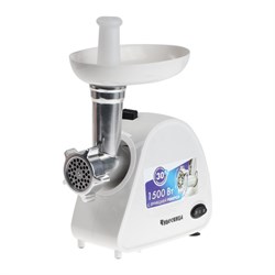 Мясорубка "Чудесница" ЭМШ 1500-24Р, 1500 Вт, реверс, белая - фото 51410417