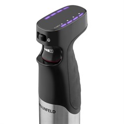 Блендер MAUNFELD MF-123SB PRO, погружной, 1000 Вт, 0.8 л, 4 скорости, 7 насадок, чёрный - фото 51410569