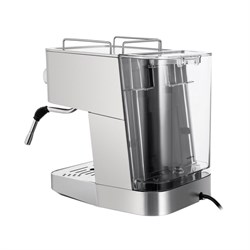 Кофеварка MAUNFELD MF-721S PRO, рожковая, 1140 Вт, 1.5 л, серая - фото 51410633