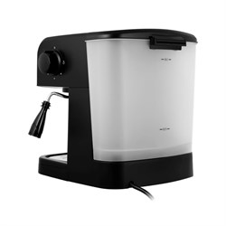 Кофеварка MAUNFELD MF-734BK, рожковая, 850 Вт, 1.5 л, серая - фото 51410639