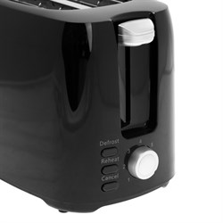 Тостер Viconte VC-413, 900 Вт, 900 Вт, 7 режимов прожарки, 2 тоста, чёрный - фото 51411343