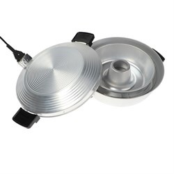 Мини-печь "Чудо", 500 Вт, до 1.5 кг, с формой для выпечки, серебристая - фото 51411610