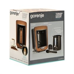 Кофеварка Gorenje ATCM730T, капельная, 730 Вт, 0.27 л, чёрно-коричневая - фото 51411654