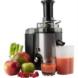 Соковыжималка Gorenje JC400E, шнековая, 400 Вт, 1.6 л, серебристо-чёрная - фото 51411660