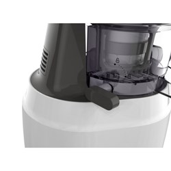 Соковыжималка Moulinex ZU150110, шнековая, 150 Вт, 0.8 л, бело-чёрная - фото 51411700