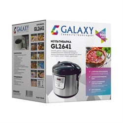 Мультиварка Galaxy GL 2641, 900 Вт, 5 л, 11 программ, с антипригарным покрытием, чёрная - фото 51411786