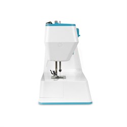 Швейная машина Aurora Style 5, 70 Вт, 19 операций, полуавтомат, бело-голубая - фото 51411920