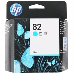 Картридж струйный HP №82 C4911A голубой для HP DJ 500/800 (69мл) - фото 51411944