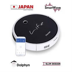 Робот-пылесос Pioneer VC705R, 24Вт, сухая/влажная уборка, цвет белый - фото 51412161