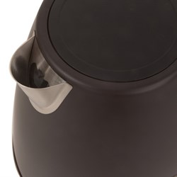 Чайник электрический Pioneer KE565M, металл, 1.7, 2200 Вт, чёрный - фото 51412207