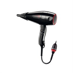 Фен Valera SXJ 7500 D RC, 2000 Вт, 2 насадки, диффузор, 3 темп. режима, 2 скорости, черный - фото 51412908