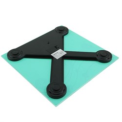 Весы напольные HOMESTAR HS-6001B, электронные, до 180 кг, 1хCR2032, стекло, голубые - фото 51412928