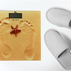 Весы напольные Luazon LVE-005 «Песок», электронные, до 180 кг, 2хAAA (не в комплекте) - фото 51413100